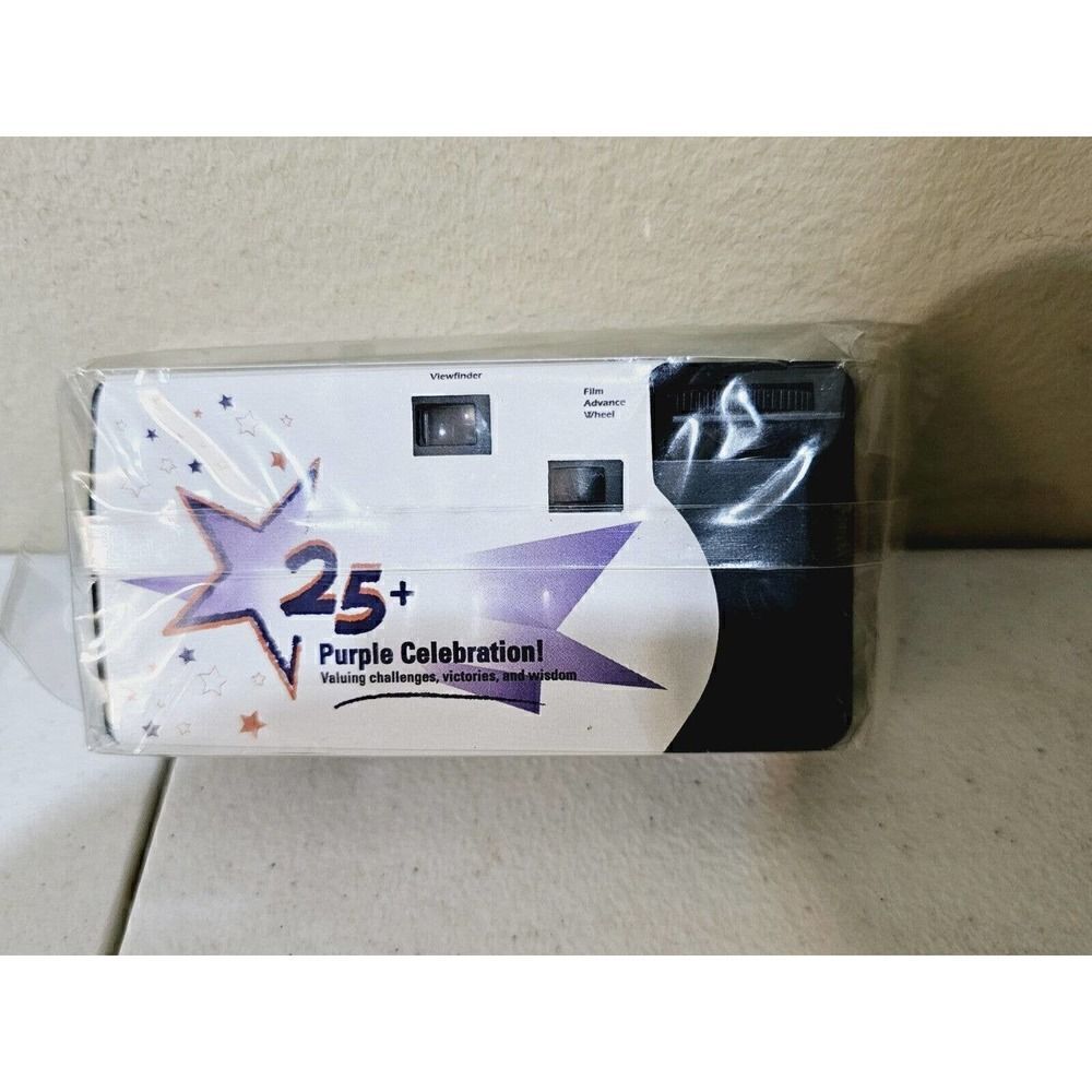 Single Use Custom Camera Collection Purple Celebration - Picture 7 of 7